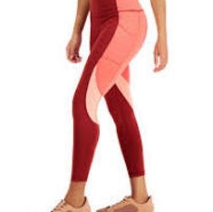 Ideology Women's Color block 7/8 Leggings